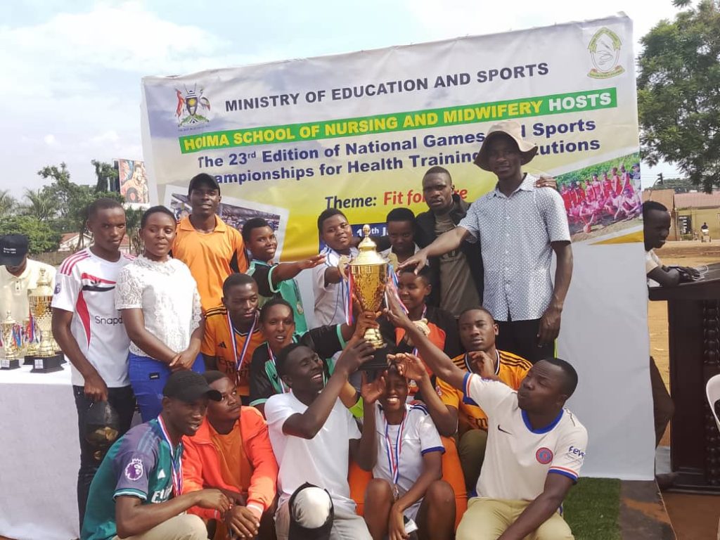 Mutolere School of Nursing and Midwifery, Kisoro District Crowned 2025 National Football Champions